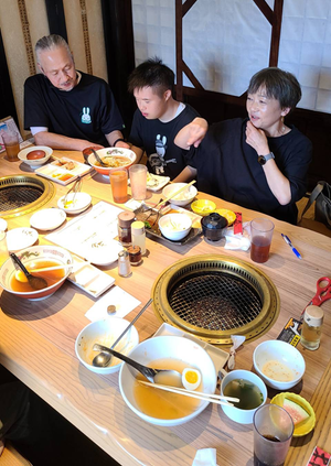茶話会の様子